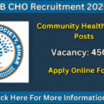 Bihar SHSB CHO Online Form 2025